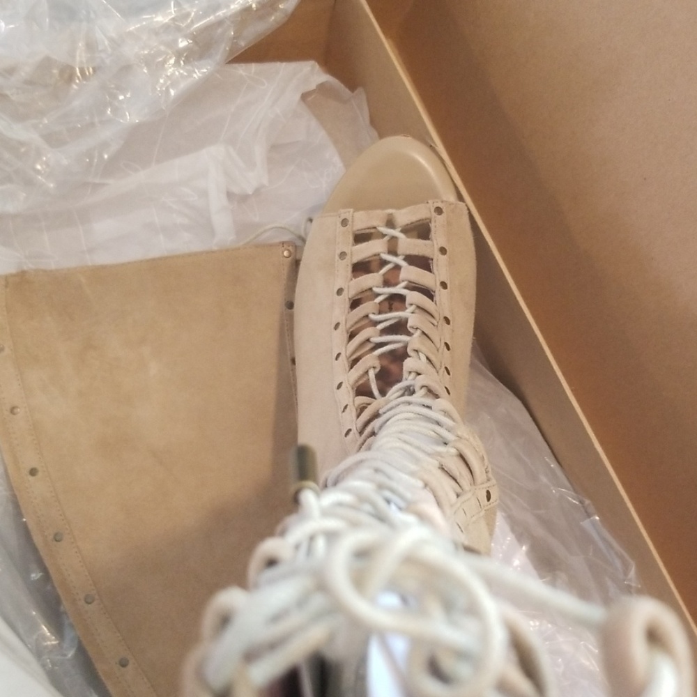 Joie Open Toe Boot - Picture 2 of 8